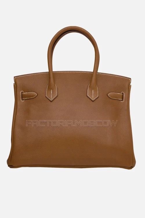 Hermes Birkin 30 Fauve Barenia Faubourg GHW