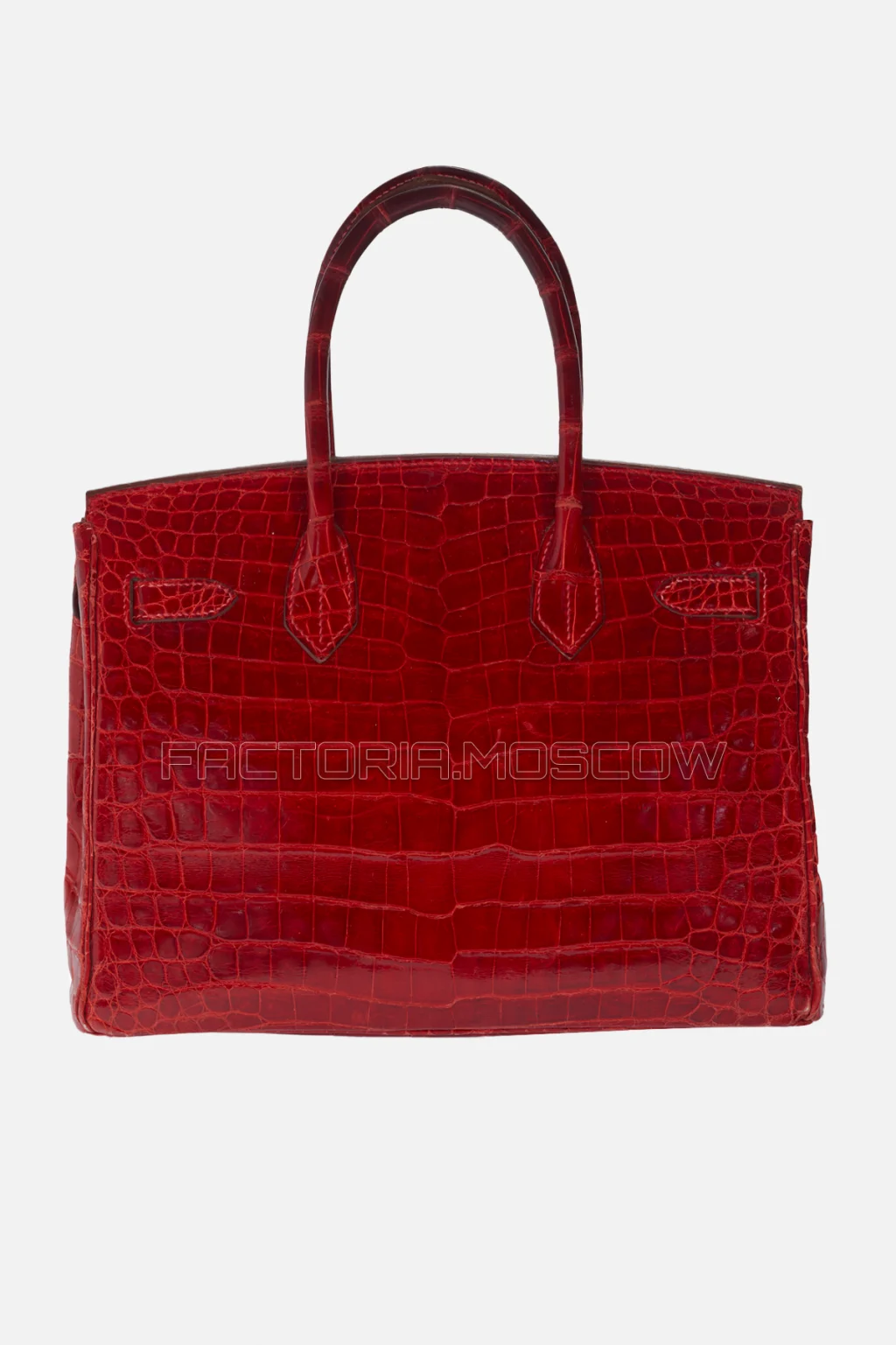 Hermes Birkin 30 Shiny Braise Niloticus Crocodile GHW