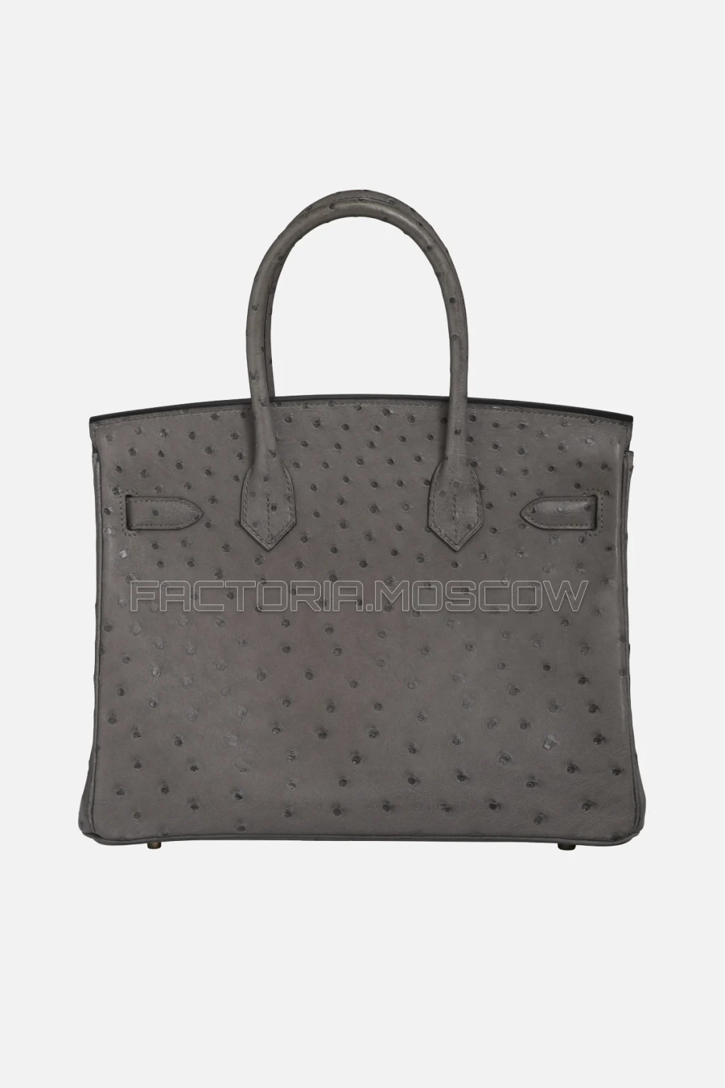 Hermes Birkin 30 Graphite Ostrich RGHW