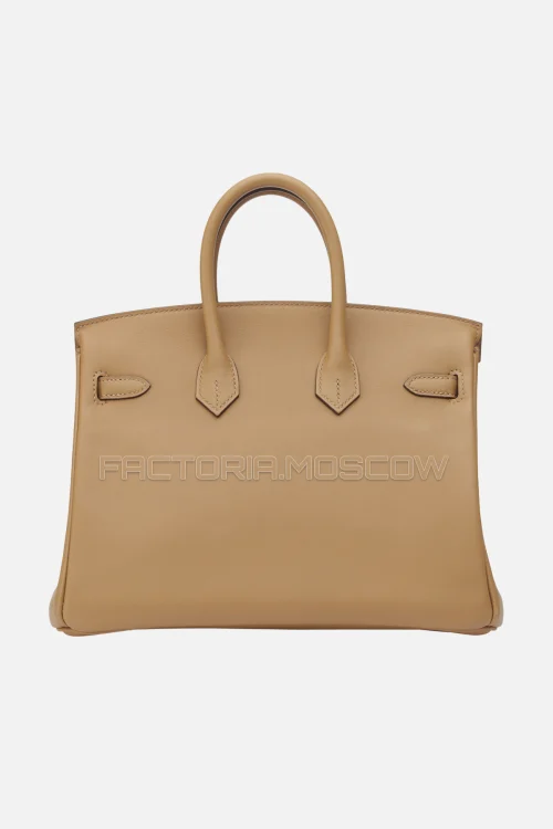 Hermes Birkin 25 Biscuit Swift PHW