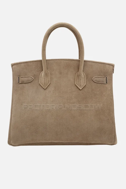 Hermes Birkin 30 Gris Perle Veau Doblis PHW
