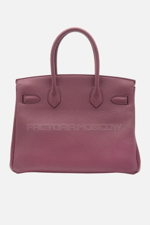Hermes Birkin 30 Bois De Rose Clemence PHW