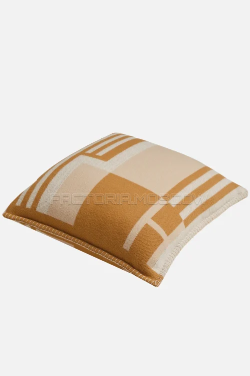 Hermes Ithaque pillow Colour Camel/Beige