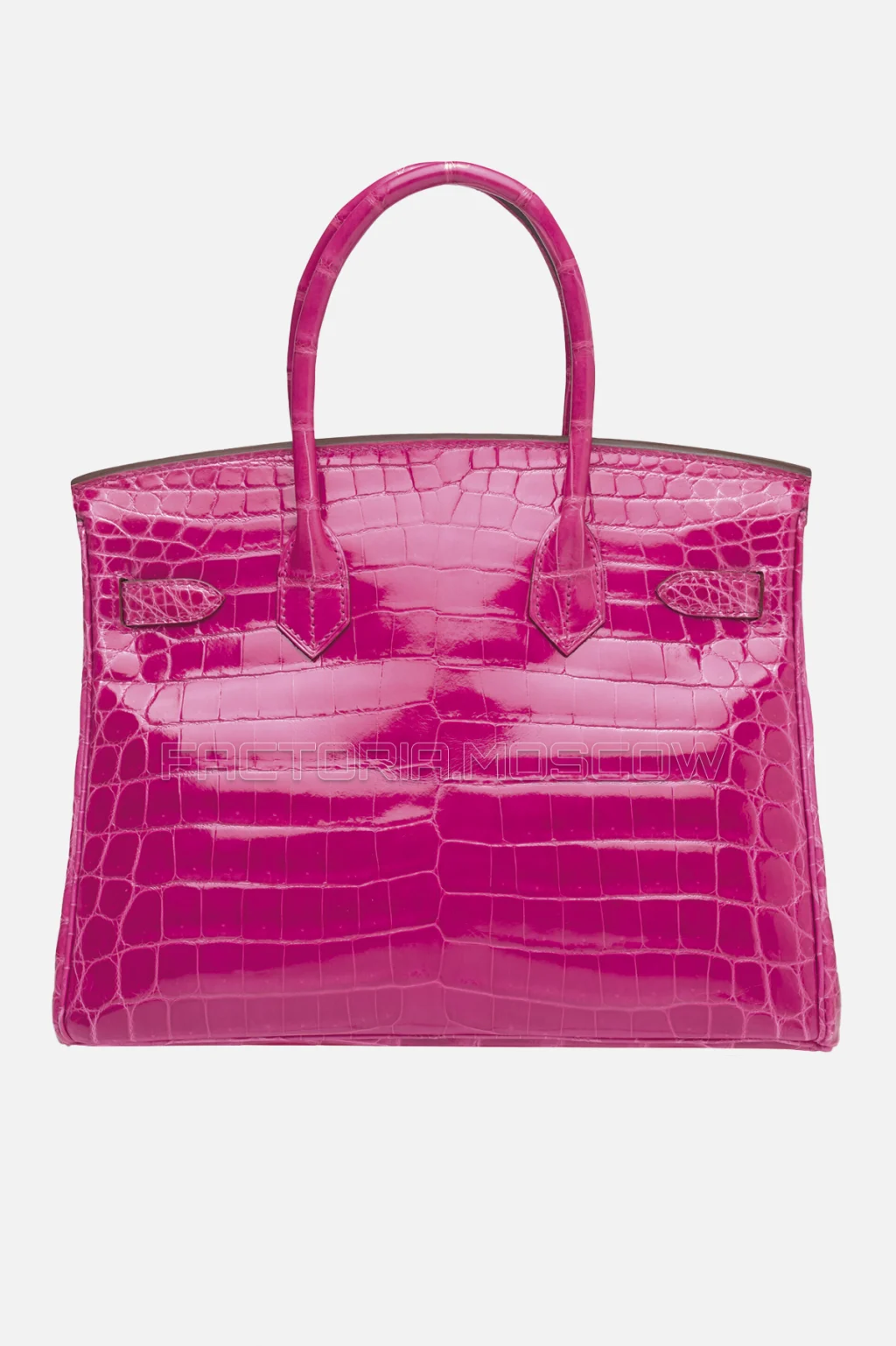 Hermes Birkin 30 Shiny Rose Tyrien Niloticus Crocodile PHW