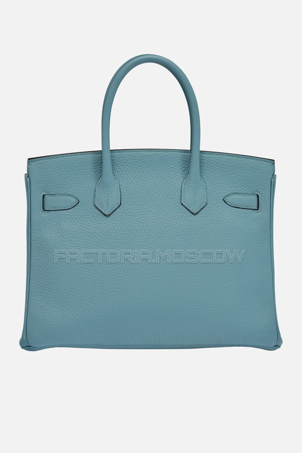 Hermes Birkin 30 Bleu Saint Cyr Togo GHW