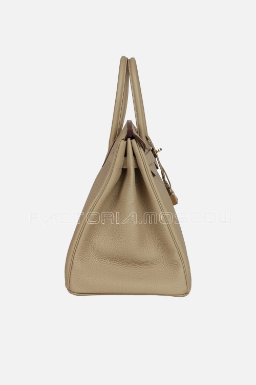 Hermès Special Order (HSS) Birkin 35 Togo Colour Trench Permabrass Hardware