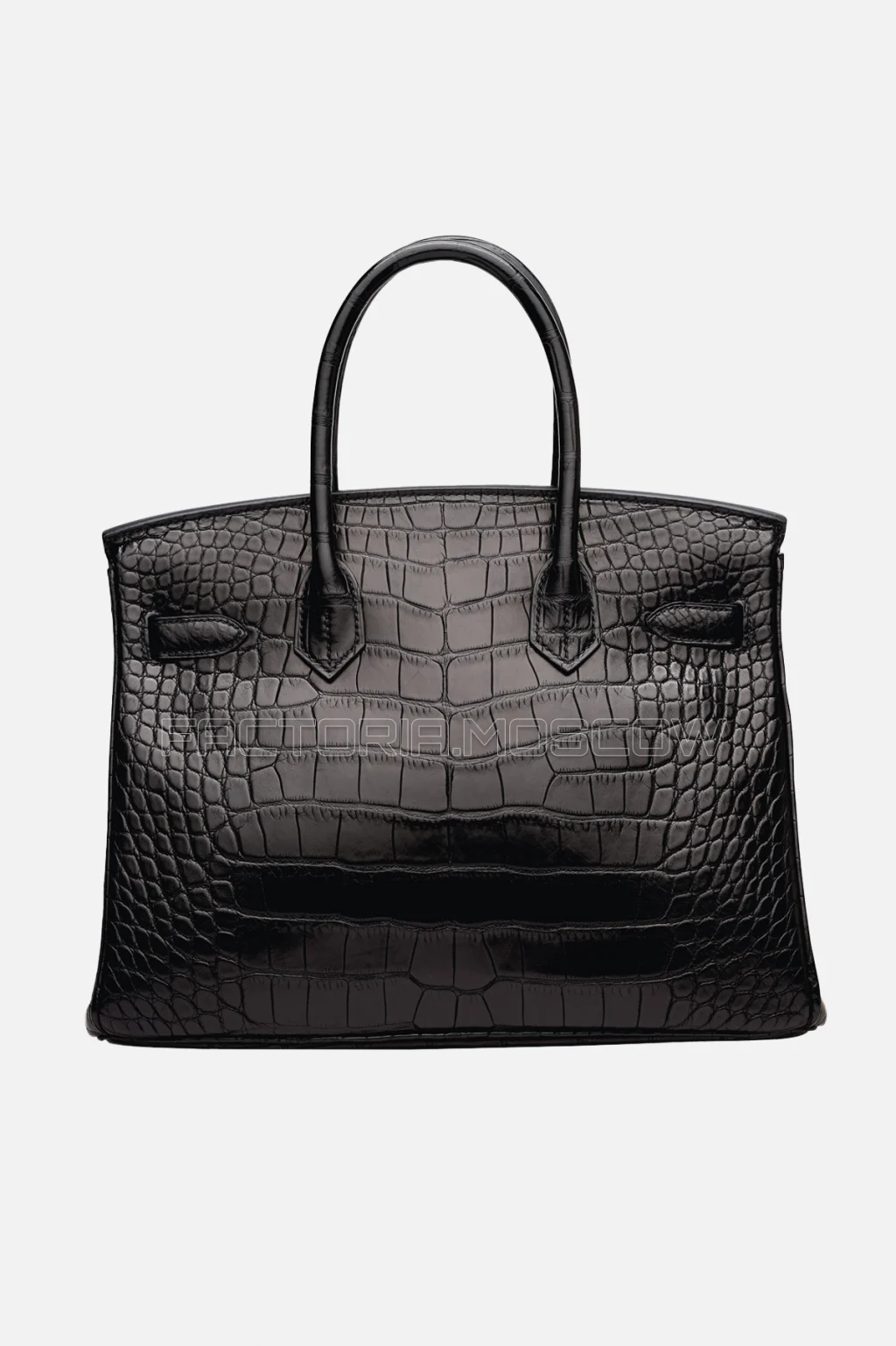 Hermes Birkin 30 Matte Black Alligator So Black Hardware Black PVD
