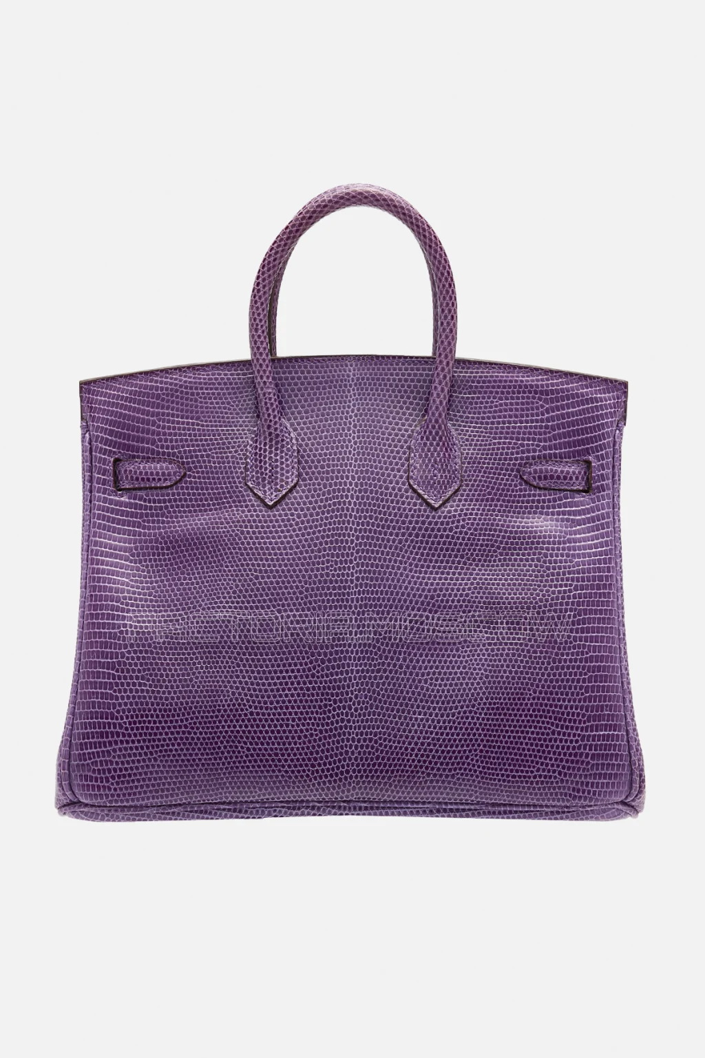 Hermes Birkin 25 Shiny Violet Niloticus Lizard PHW