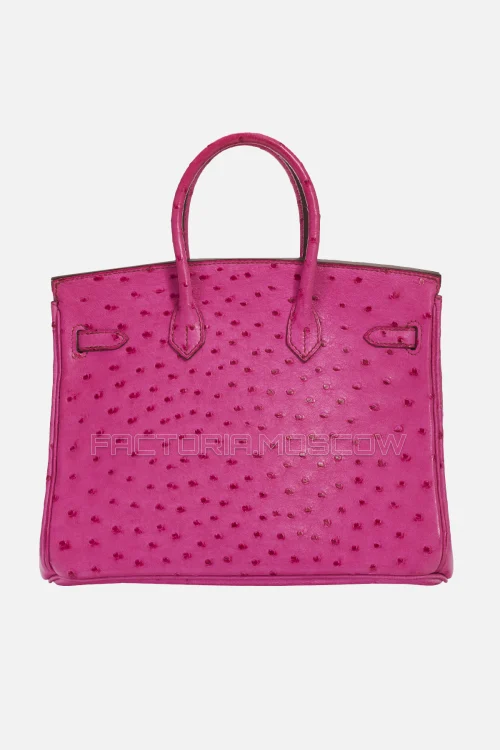 Hermes Birkin 25 Fuchsia Ostrich PHW