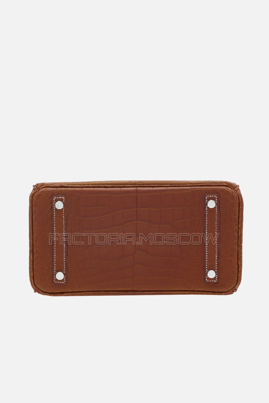 Hermes Birkin 25 Matte Fauve Barenia Alligator PHW