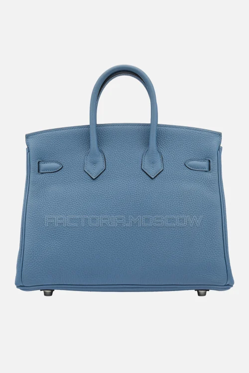Hermes Birkin 25 Bleu Azur Togo PHW