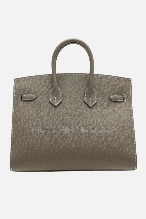 Hermes Birkin Sellier 25 Étoupe Epsom PHW