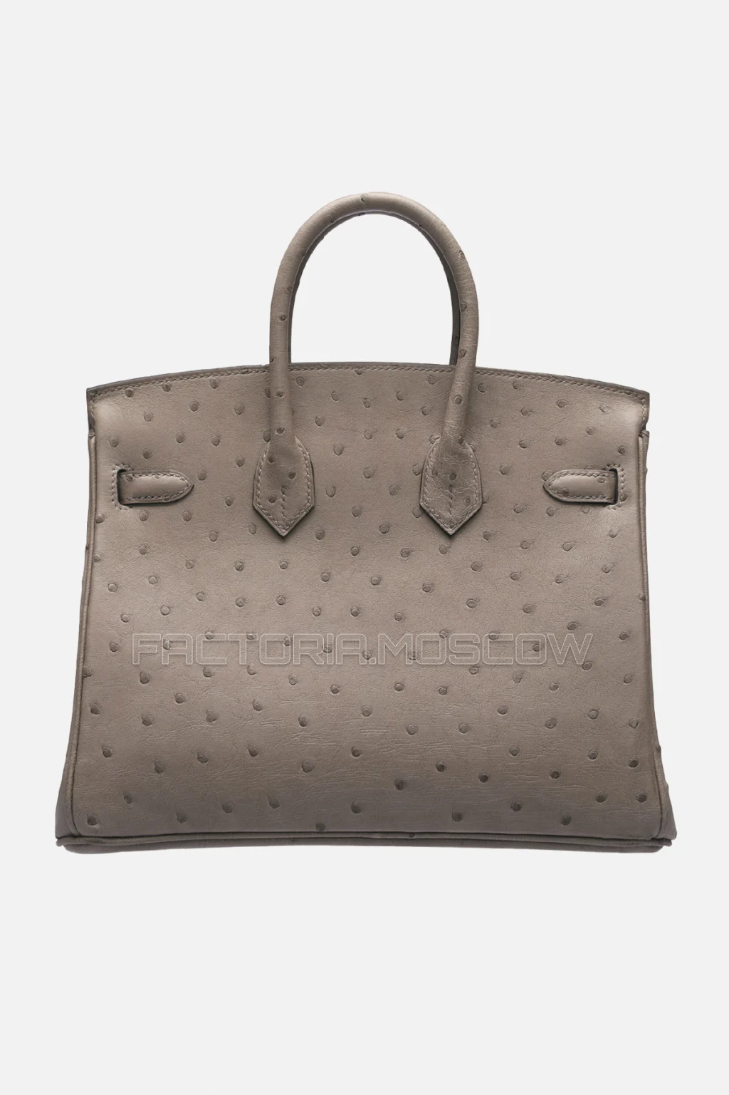 Hermes Birkin 25 Gris Tourterelle Ostrich GHW
