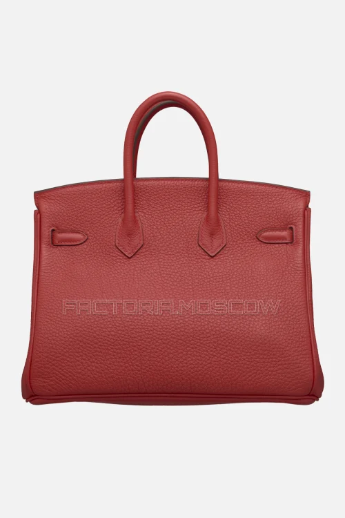 Hermes Birkin 25 Rouge Grenat Clemence PHW