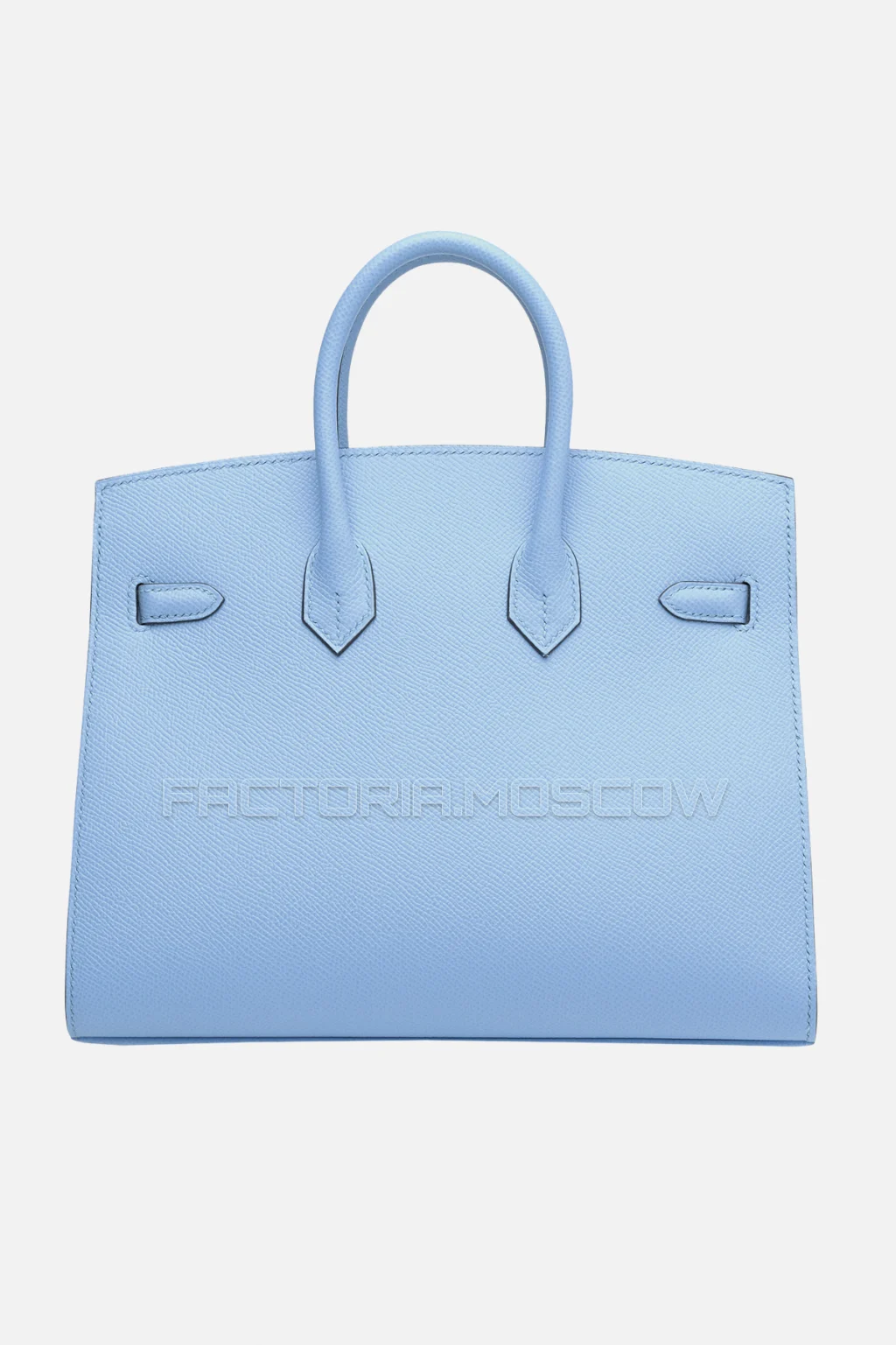 Hermes Birkin Sellier 25 Epsom Celeste GHW