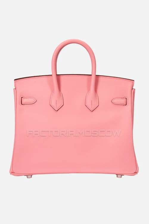 Hermes Birkin 25 Rose D'Éte Swift PHW