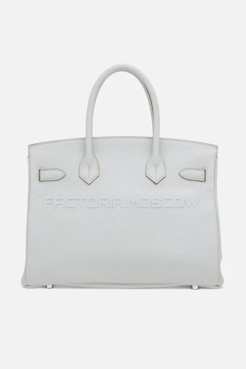 Hermes Birkin 30 Gris Perle Togo PHW