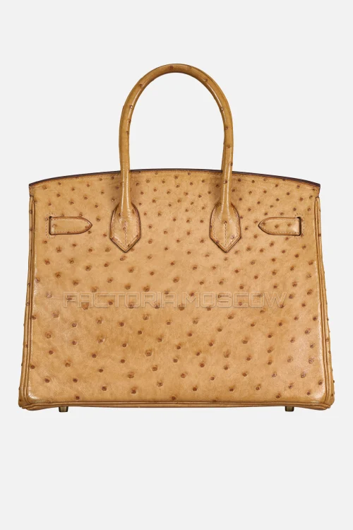 Hermes Birkin 30 Naturel Ostrich GHW