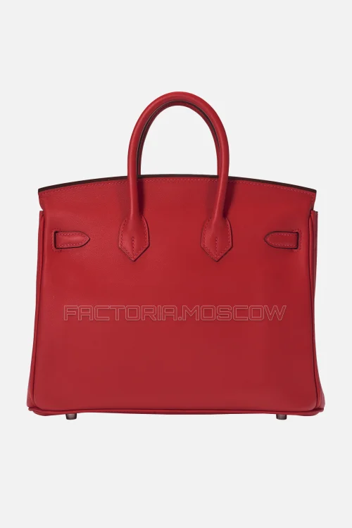 Hermes Birkin 25 Rouge Vif Swift PHW