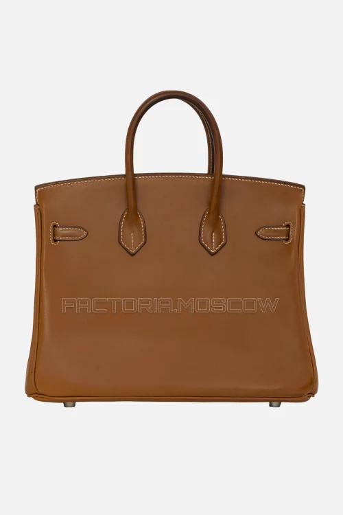 Hermes Birkin 25 Naturel Barenia PHW