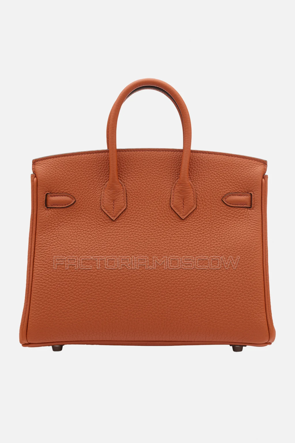 Hermes Birkin 25 Cuivre/Feu Togo PHW