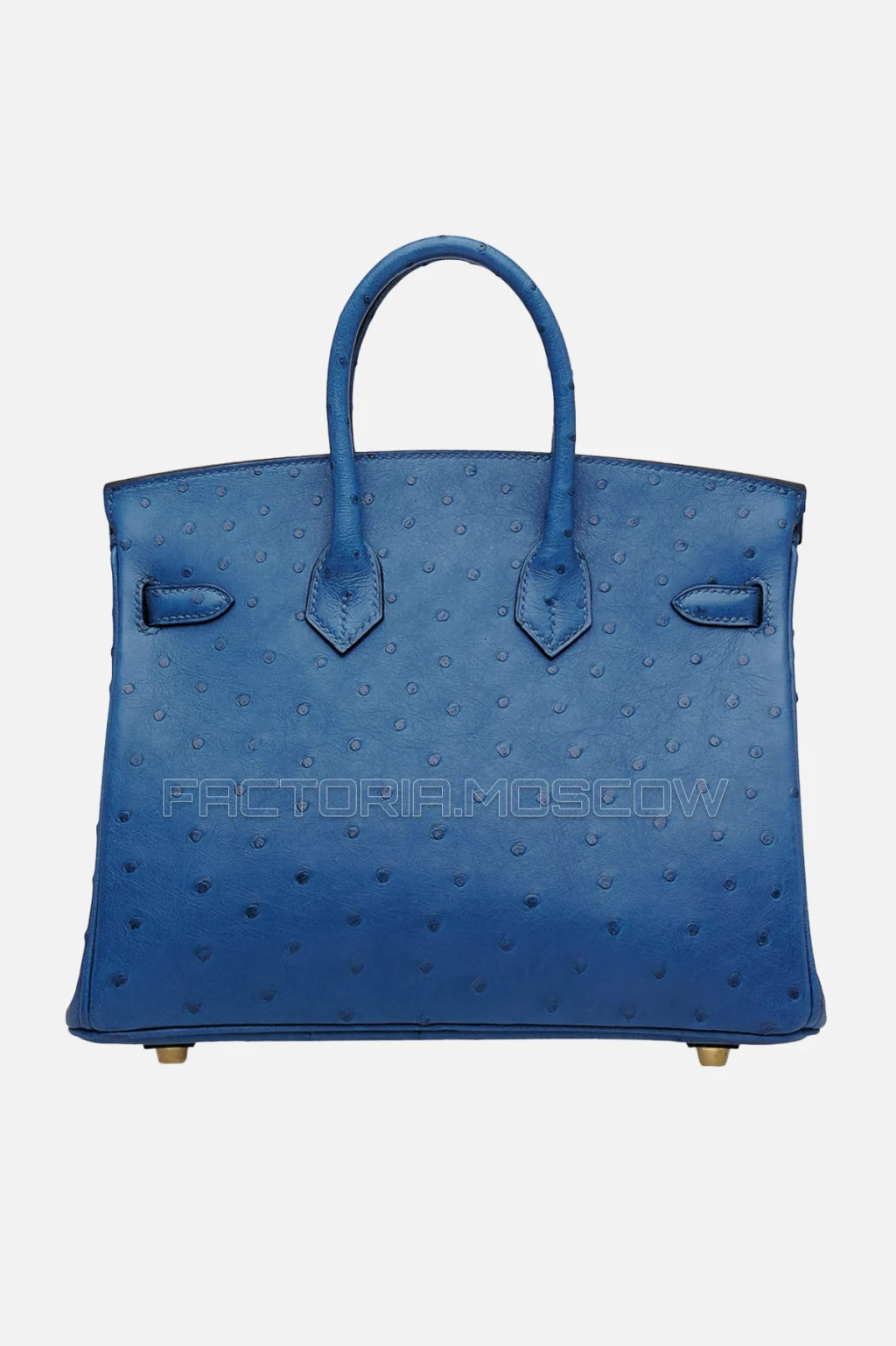 Hermes Birkin 25 Ostrich Deep Blue GHW