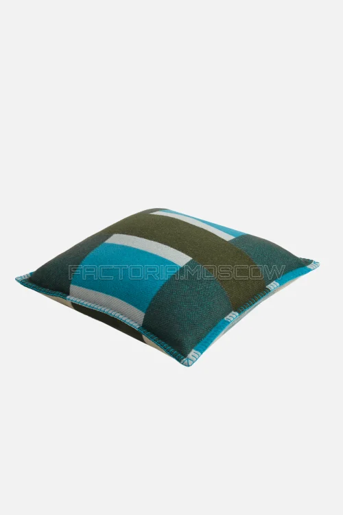 Hermes H Tissage pillow Colour Kaki