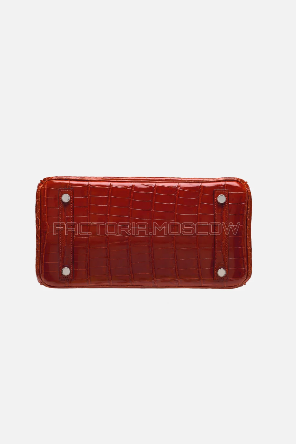 Hermes Birkin 25 Shiny Rouge H Niloticus Crocodile PHW