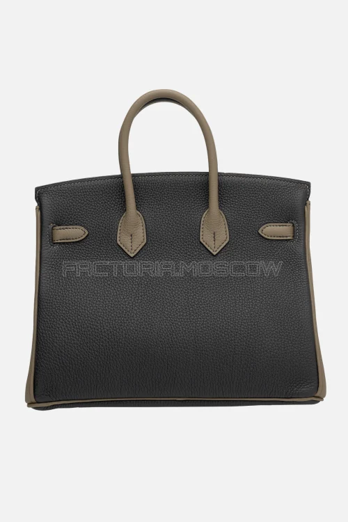 Hermes HSS Birkin 25 Togo Black/Etoupe PHW