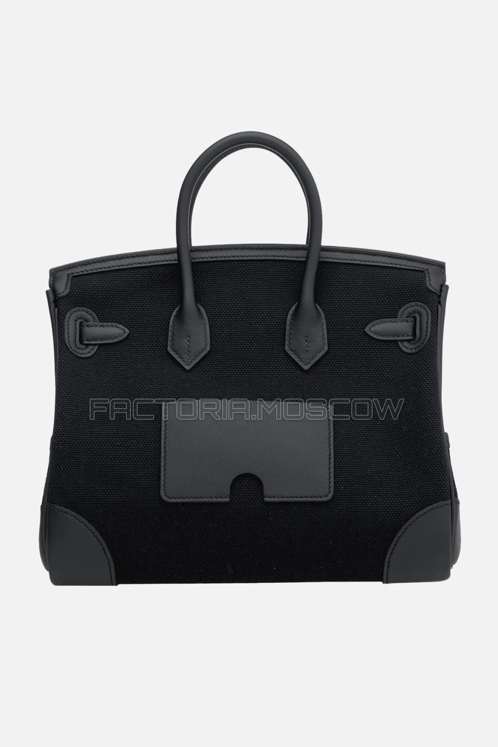 Hermes Birkin Cargo 25 Black Canvas/Swift Cargo PHW