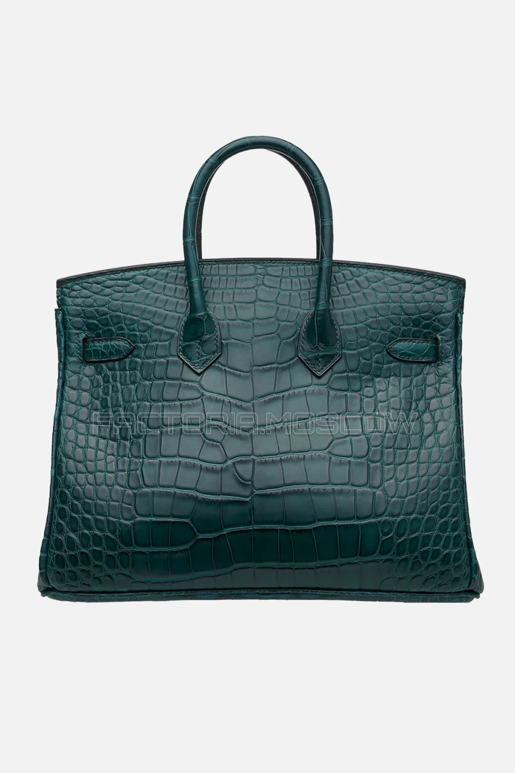 Hermes HSS Birkin 25 Matte Alligator Vert Cypress/Bleu Saint Cyr PHW