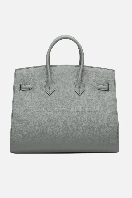 Hermes Birkin Sellier 25 Epsom Vert De Gris GHW