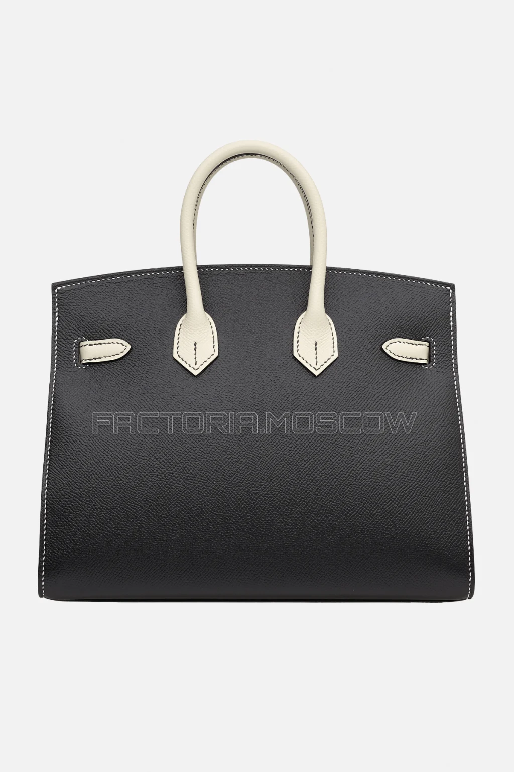 Hermes HSS Birkin Sellier 25 Epsom Black/Nata GHW