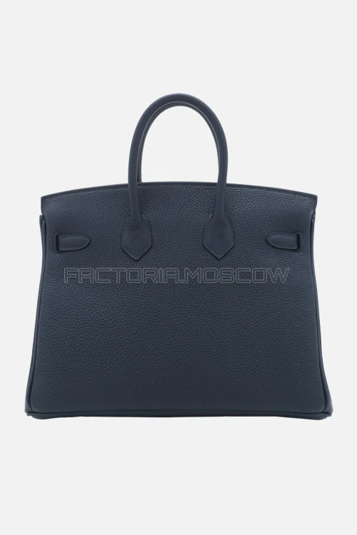 Hermes Birkin 25 Togo Bleu Marine PHW