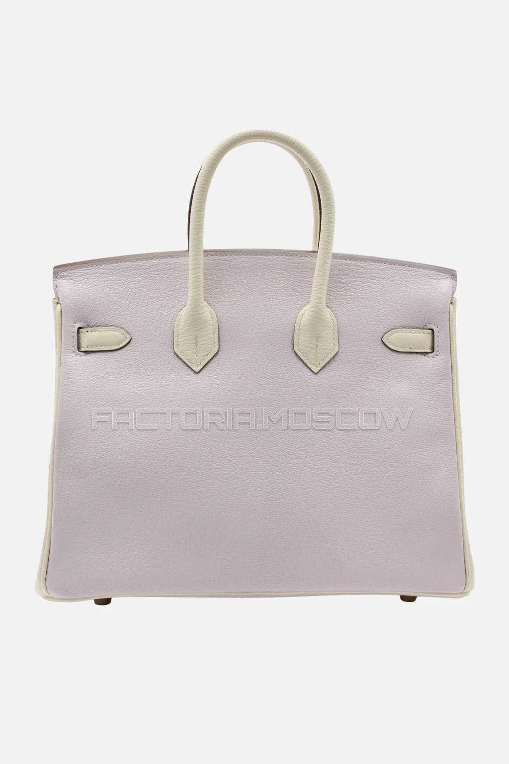 Hermes HSS Birkin 25 Chevre Mauve Pale/Nata GHW