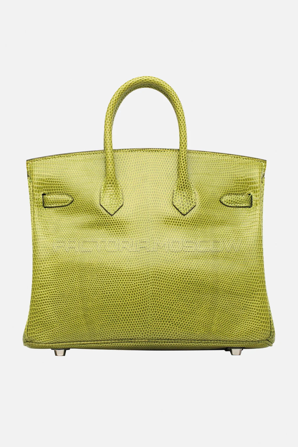 Hermes Birkin 25 Shiny Vert Anis Niloticus Lizard PHW