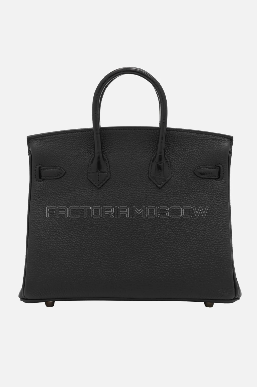Hermes Birkin Touch 25 Matte Black Alligator/Togo RGHW