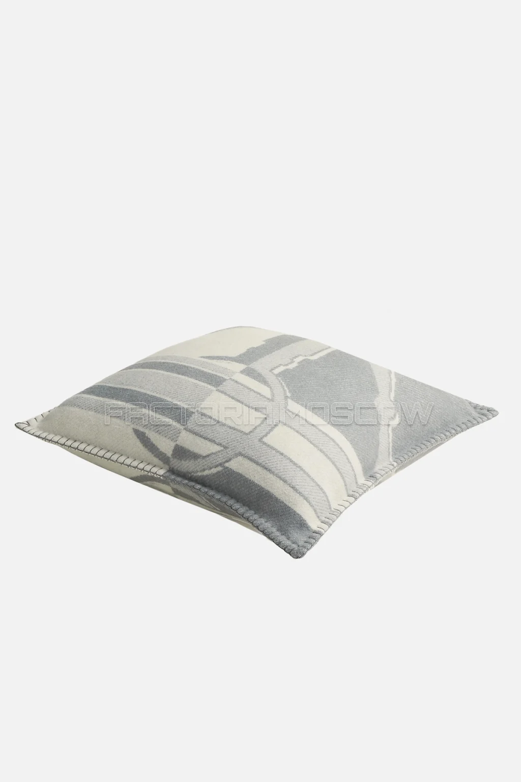 Hermes Tatersale pillow Colour Gris