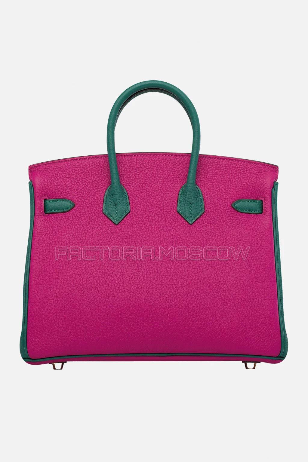 Hermes HSS Birkin 25 Clemence Magnolia/Malachite GHW