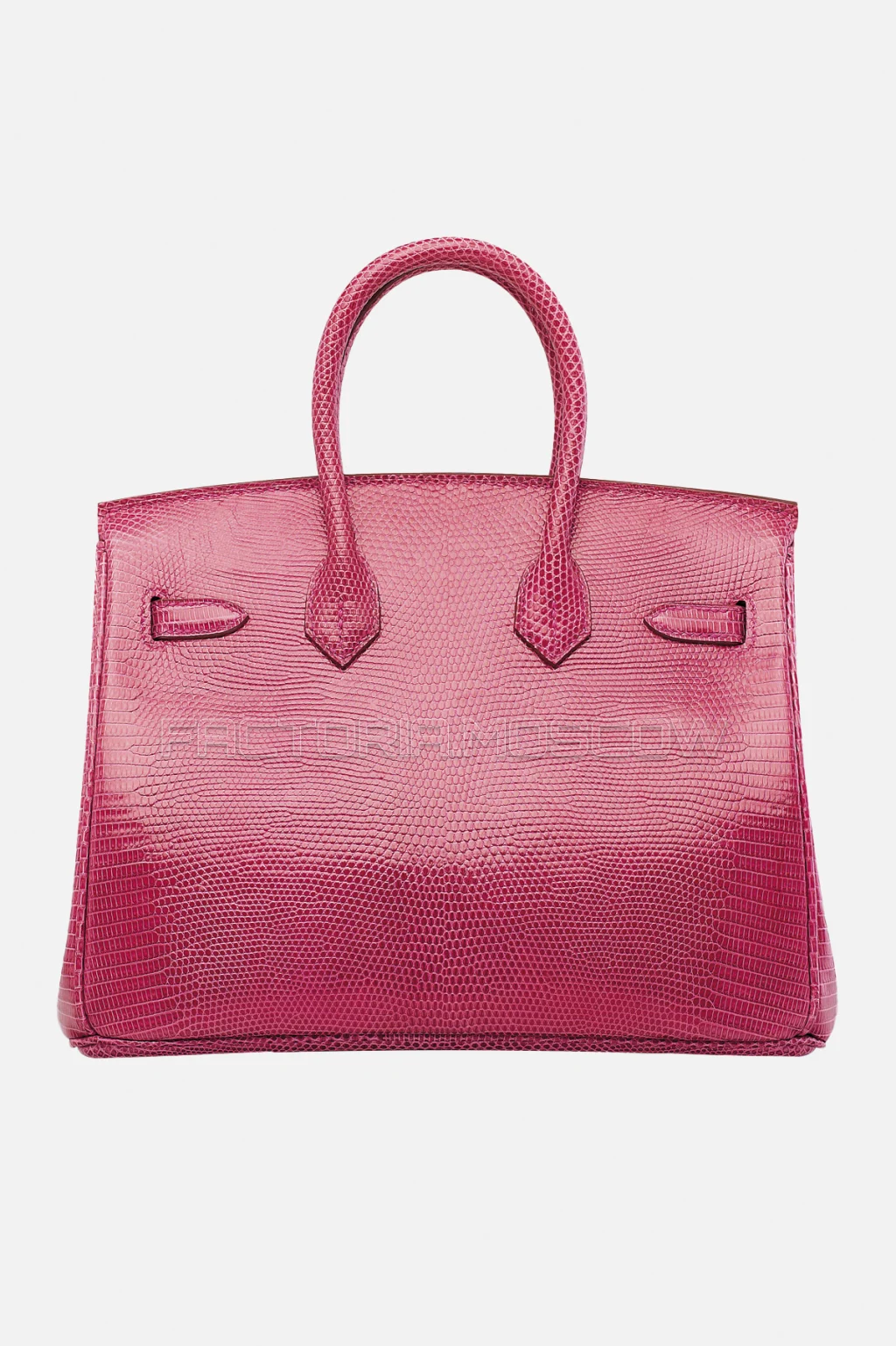 Hermes Birkin 25 Shiny Fuchsia Salvator Lizard PHW