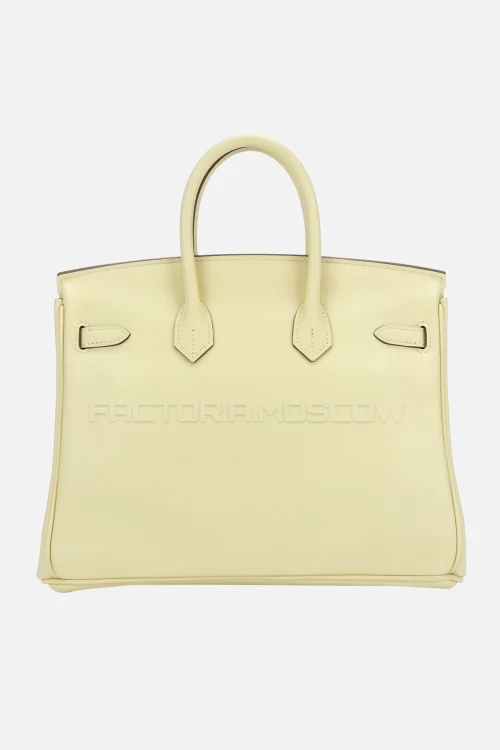 Hermes Birkin 25 Swift Jaune Poussin GHW