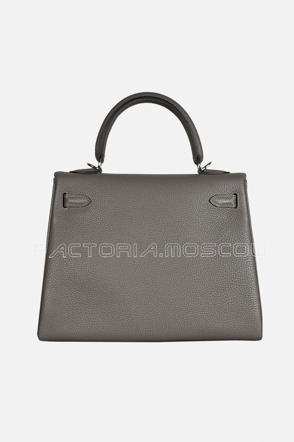 Hermes Kelly Retourne 25 Togo Colour Gris Etain PHW