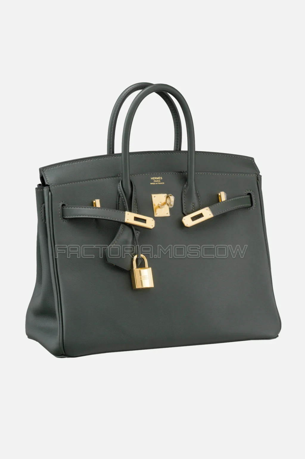 Hermes Birkin 25 Swift Vert Fonce GHW
