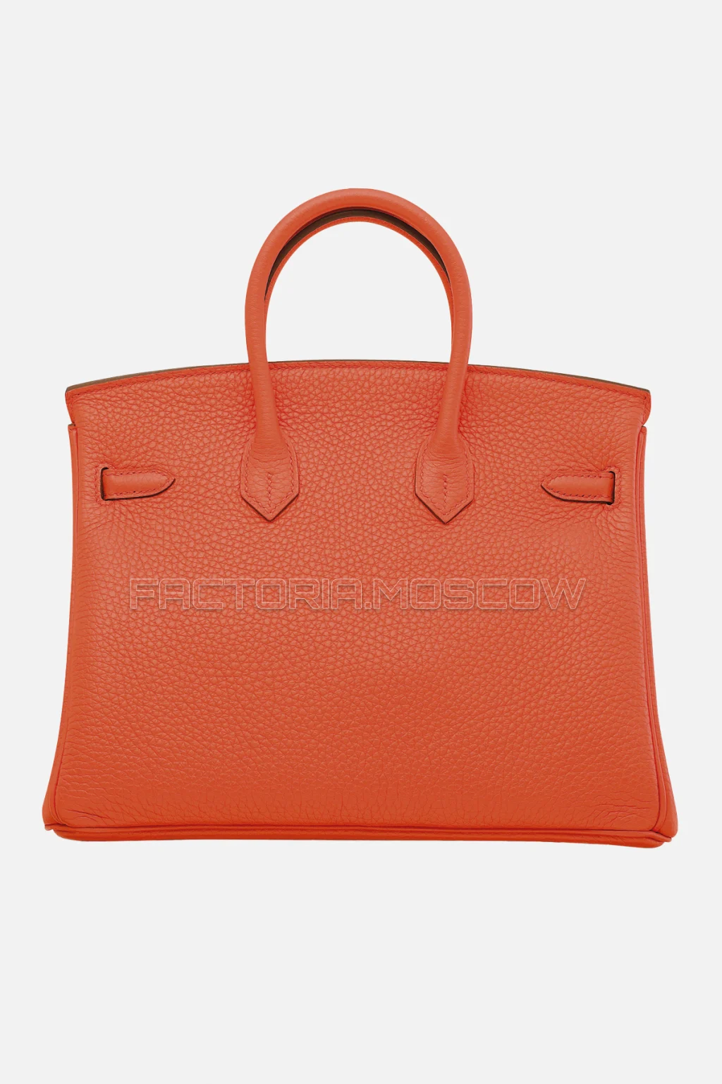 Hermes Birkin 25 Clemence Orange Poppy PHW