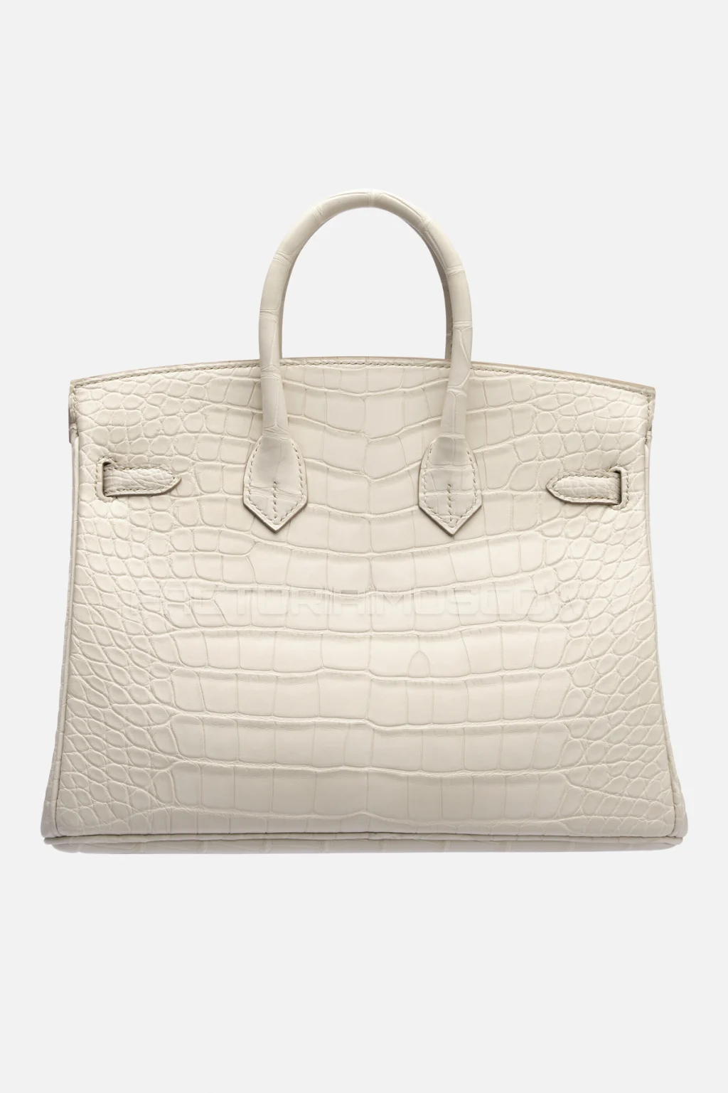 Hermes Birkin 25 Alligator Matte Beton PHW