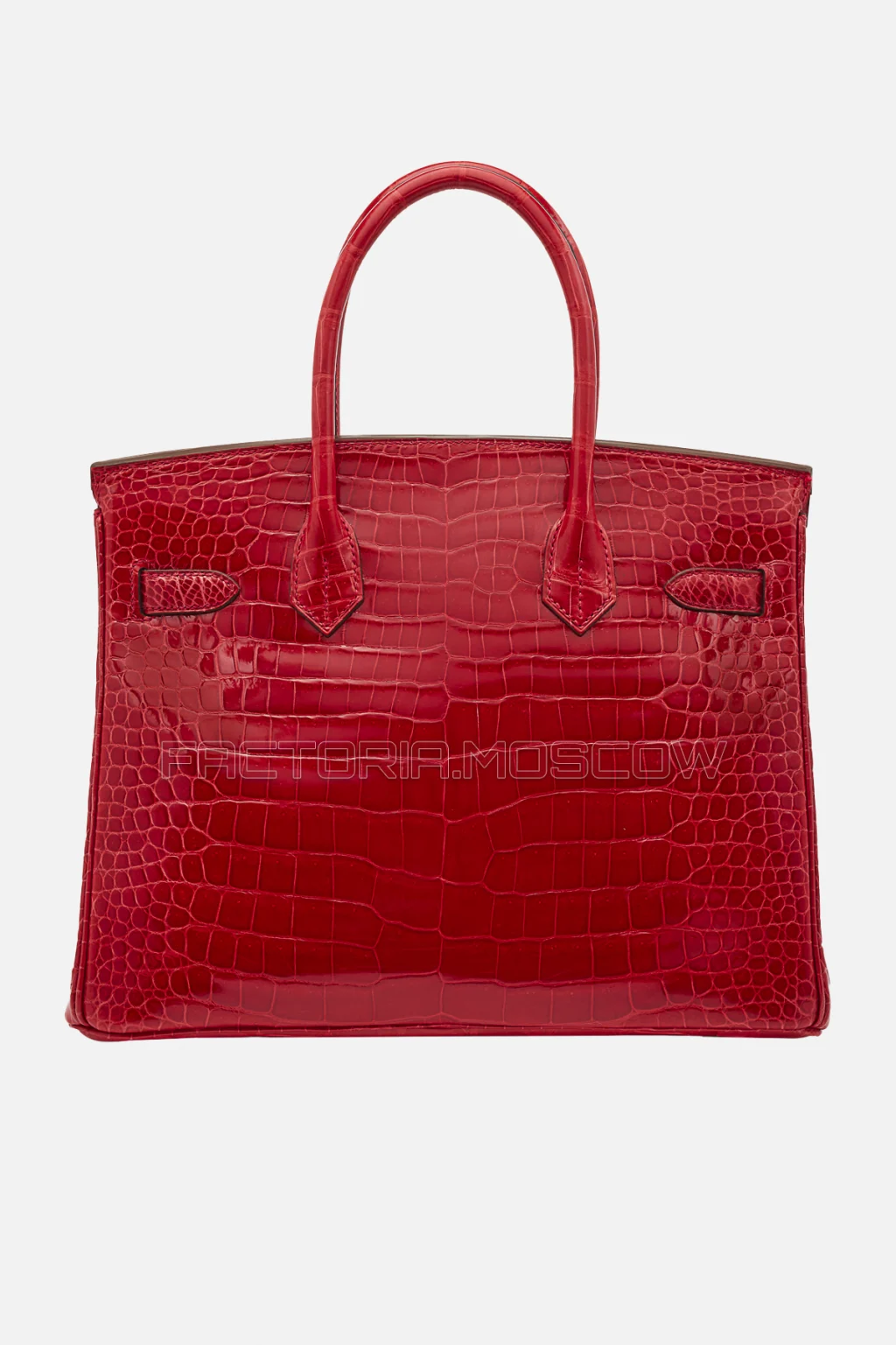 Hermes Birkin 30 Shiny Braise Porosus Crocodile PHW