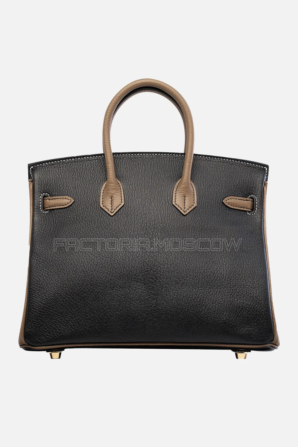 Hermes HSS Birkin 25 Chevre Black/Etoupe GHW