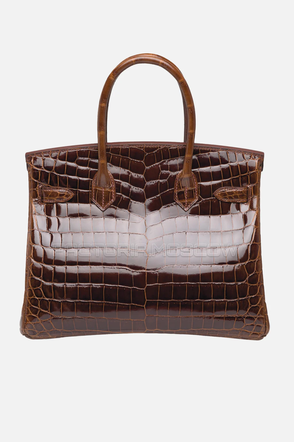Hermes Birkin 30 Shiny Miel Niloticus Crocodile GHW
