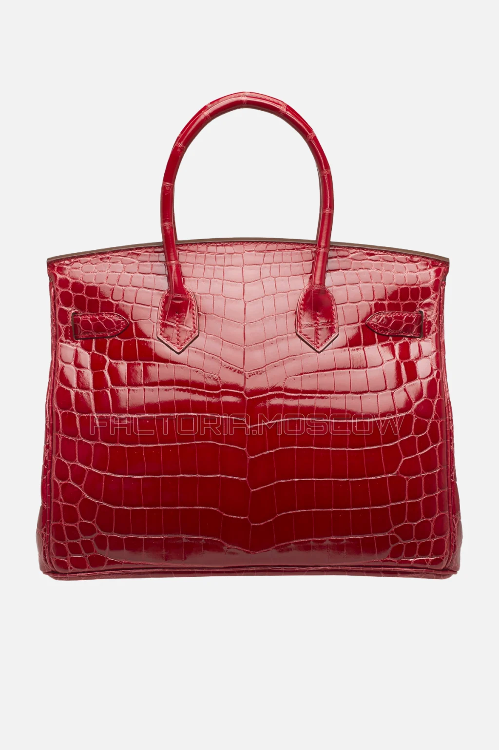 Hermes Birkin 30 Shiny Braise Niloticus Crocodile PHW