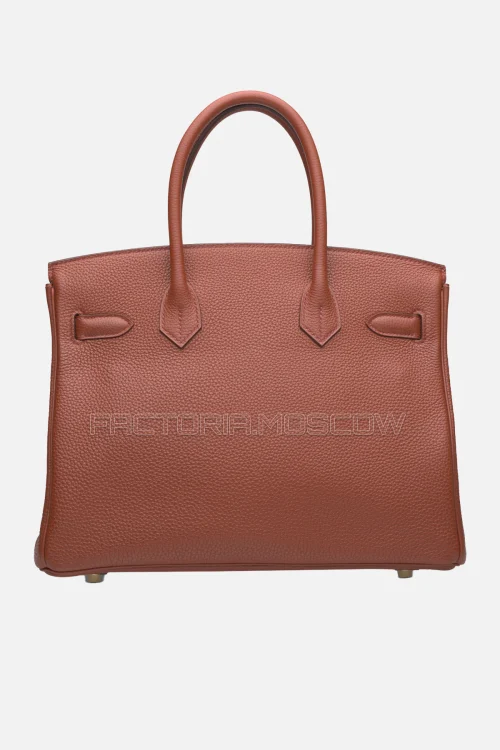 Hermes Birkin 30 Brique Togo GHW